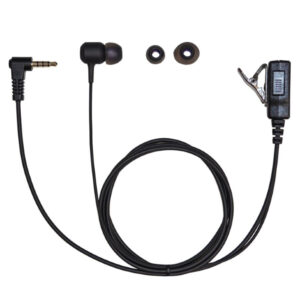 PTT対応 カナル型イヤホンマイク